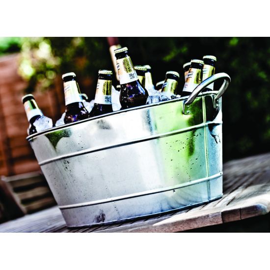 Beaumont Galvanised Steel Beverage Tub BEA 3505