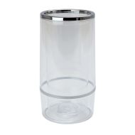 Beaumont Chrome & Plastic Wine Cooler