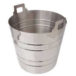 Beaumont Stainless Steel Champagne Bucket