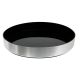 Beaumont Non-Slip Black Tray Brushed Aluminium Effect BEA 3517