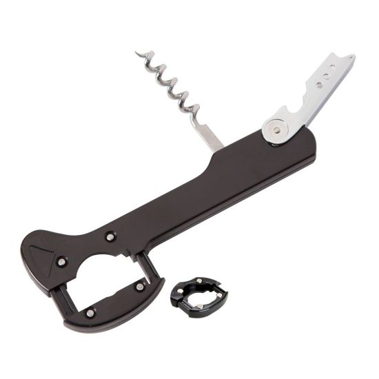 Beaumont Bottle Opener (inc. Foil Cutter) BEA 3518A Beaumont Bottle Opener (inc. Foil Cutter) BEA 3518A