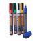 Beaumont Liquid Chalk – 6mm Chisel Tip Mixed Colours – Case QTY 5