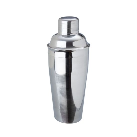 Beaumont Deluxe 3 Piece Cocktail Shaker Stainless Steel BEA 3583