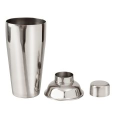 Beaumont Deluxe 3 Piece Cocktail Shaker Stainless Steel
