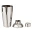 Beaumont Deluxe 3 Piece Cocktail Shaker Stainless Steel