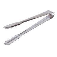 Beaumont 7 Inch Stainless Steel Ice Tongs
