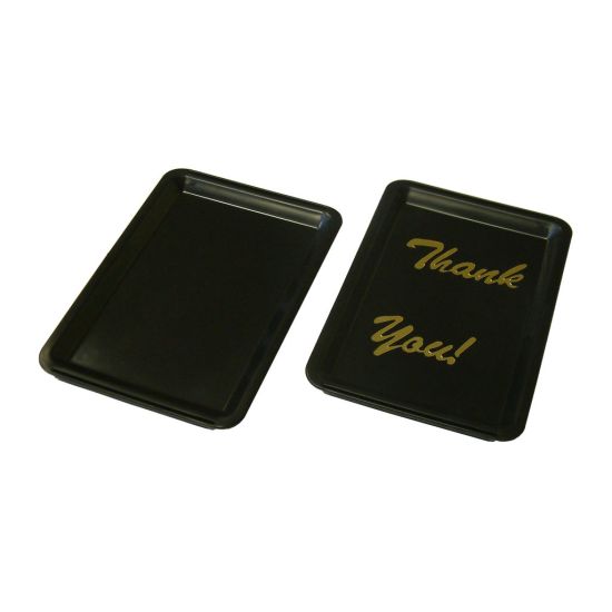 Beaumont Black Plastic Tip Tray – Plain BEA 3589