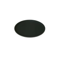 Beaumont 11 Inch Round Black Non-Slip Tray