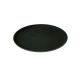 Beaumont 14 Inch Round Black Non-Slip Tray BEA 3592