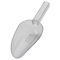Beaumont 7oz Plastic Drainer Scoop – Clear