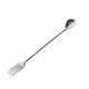 Beaumont Mezclar Cocktail Spoon With Fork Stainless Steel BEA 3665 Beaumont Mezclar Cocktail Spoon With Fork Stainless Steel BEA 3665