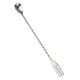 Beaumont Mezclar Cocktail Spoon With Fork Stainless Steel BEA 3665