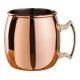 Beaumont Mezclar Curved Moscow Mule Mug Copper Plated – Brass Handle BEA 3667