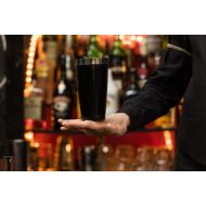 Beaumont Black Vinyl Coated Boston Can