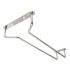 Beaumont Glass Hanger 10 Inch Chrome