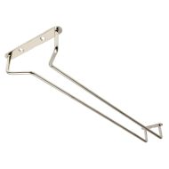 Beaumont Glass Hanger 16 Inch Chrome