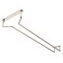 Beaumont Glass Hanger 16 Inch Chrome