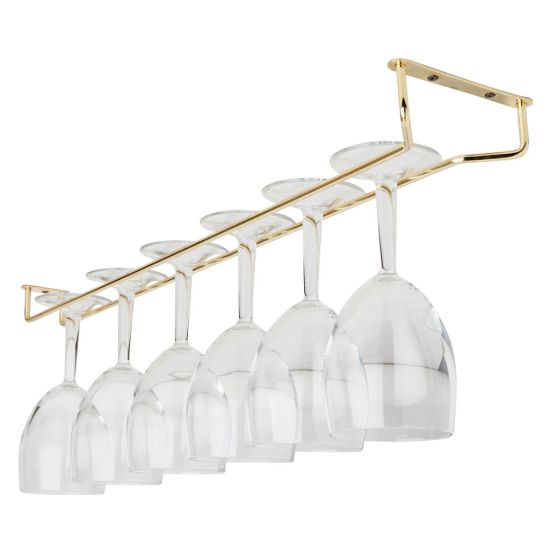 Beaumont Glass Hanger 24 Inch Brass BEA 3693BR