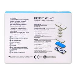 Beaumont Blue Detectable Plasters – 75mm X 25mm Food Hygiene – PK100