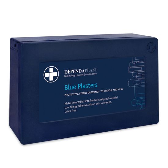 Beaumont Blue Detectable Plaster – Assorted Sizes Food Hygiene – PK120 BEA 3704 Beaumont Blue Detectable Plaster – Assorted Sizes Food Hygiene – PK120 BEA 3704