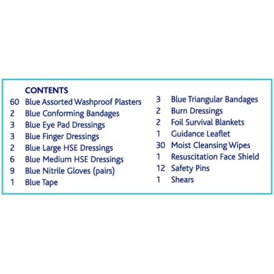 Beaumont Medium BS Catering First Aid Kit BEA 3719 Beaumont Medium BS Catering First Aid Kit BEA 3719