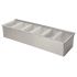 Beaumont Stainless Steel Condiment Holder 6 Compartments X 1 Pint