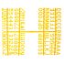 Beaumont 1/2 Inch Letter Set (660 Characters) Yellow