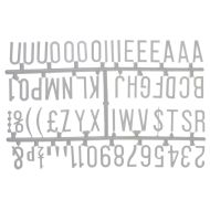 Beaumont 1 1/4 Inch Letter Set (390 Characters) Red