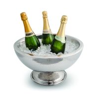 Beaumont Bellagio Wine/Champagne Cooler Hammered Finish