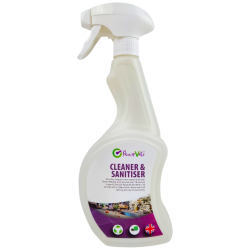 PowerVate Cleaner & Sanitiser Empty Trigger Bottle 750ml