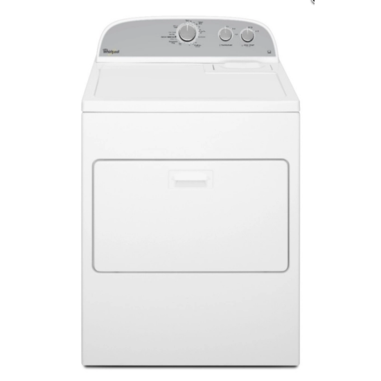 Whirlpool Atlantis 6th Sense Dryer BLU 3LWED4815FW