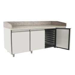 Pizza Counter 3 Doors