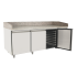 Pizza Counter 3 Doors