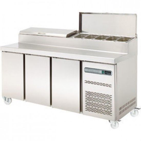 Sterling Pro Pizza Refrigerated Counter BLU SPPZ-180 Sterling Pro Pizza Refrigerated Counter BLU SPPZ-180