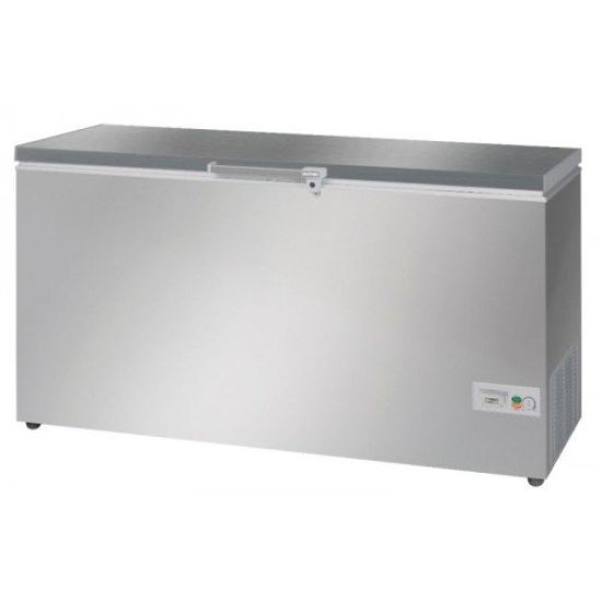 Vestfrost 16.8 Chest Freezer - St/Steel Lid BLU SZ464C-STS