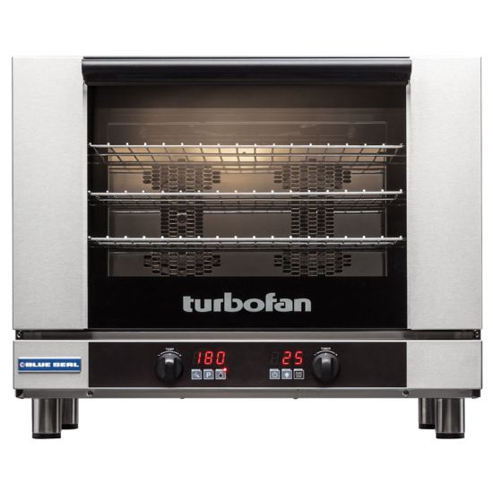 Turbofan Electric Counter-Top Convection Oven 4 Tray Capacity - Digital Control BLS E28D4 Turbofan Electric Counter-Top Convection Oven 4 Tray Capacity - Digital Control BLS E28D4