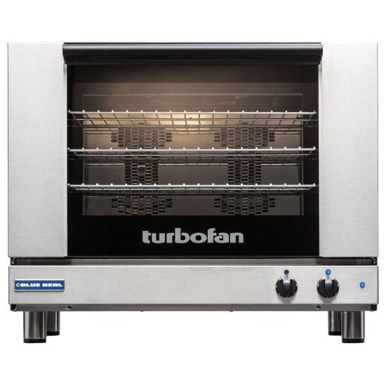 Turbofan Electric Counter-Top Convection Oven 4 Tray Capacity - Thermostat Control BLS E28M4 Turbofan Electric Counter-Top Convection Oven 4 Tray Capacity - Thermostat Control BLS E28M4