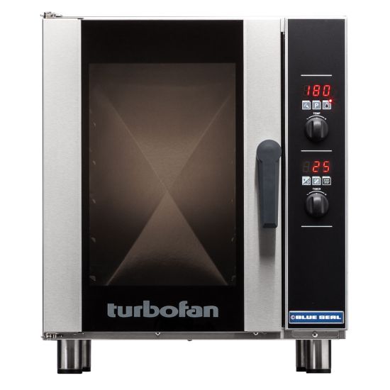 Turbofan Electric Counter-Top Convection Oven 5 1-1 GN Tray Capacity BLS E33D5 Turbofan Electric Counter-Top Convection Oven 5 1-1 GN Tray Capacity BLS E33D5