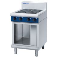 Evolution Series Heavy Duty Electric Cooktop - 9.6 KW - Open Cabinet Base