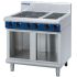 Evolution Series Heavy Duty Electric Cooktop - 14.4 KW - Open Cabinet Base