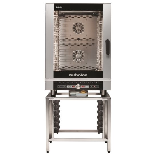 Electric Combi OvenWith Automatic Cleaning System - Touch Sensitive Controls - 14 kW BLS EC40D10 Electric Combi OvenWith Automatic Cleaning System - Touch Sensitive Controls - 14 kW BLS EC40D10