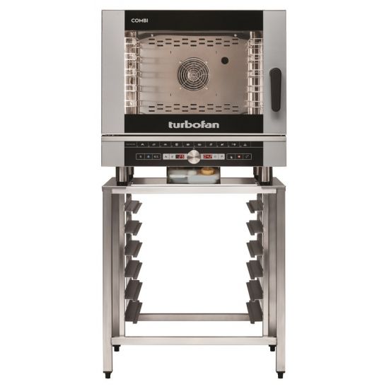 Electric Combi OvenWith Automatic Cleaning System  - Touch Sensitive Controls - 7 kW BLS EC40D5