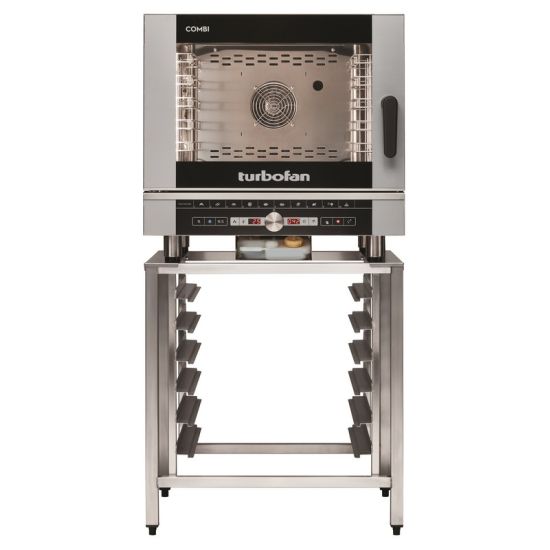 Electric Combi OvenWith Automatic Cleaning System - Touch Sensitive Controls - 7 kW BLS EC40D5 Electric Combi OvenWith Automatic Cleaning System - Touch Sensitive Controls - 7 kW BLS EC40D5