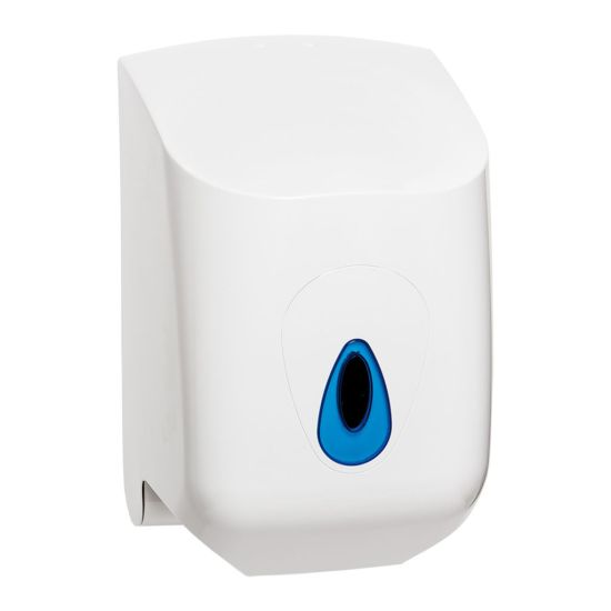 Twin Mini Jumbo Toilet Roll Dispenser PAP3025