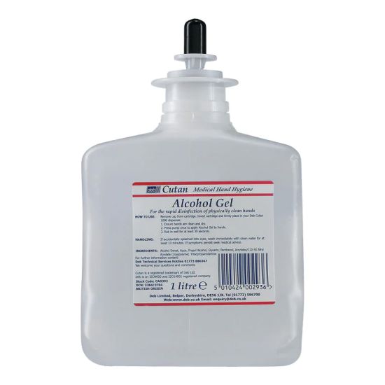 Cutan Gel Sanitiser (6 x 1L)