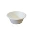 8oz White Bagasse Round Bowl - Box of 1000
