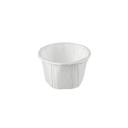 1oz White Paper Portion Pots - Box 5000