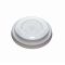 White CPLA Domed Lids for 12/16oz Cups - Box of 1000