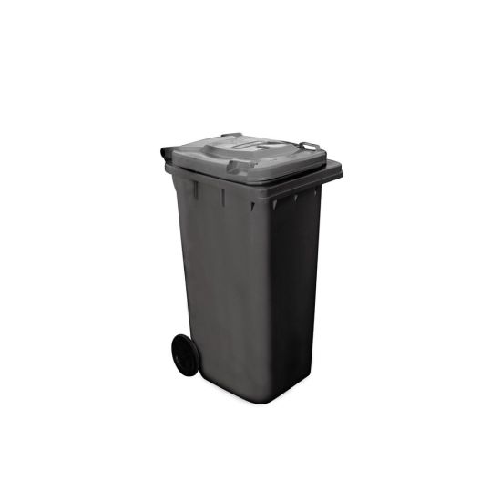 Black Heavy Duty Wheelie Bin 120lt WM2007