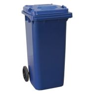 Blue Heavy Duty Wheelie Bin 120lt